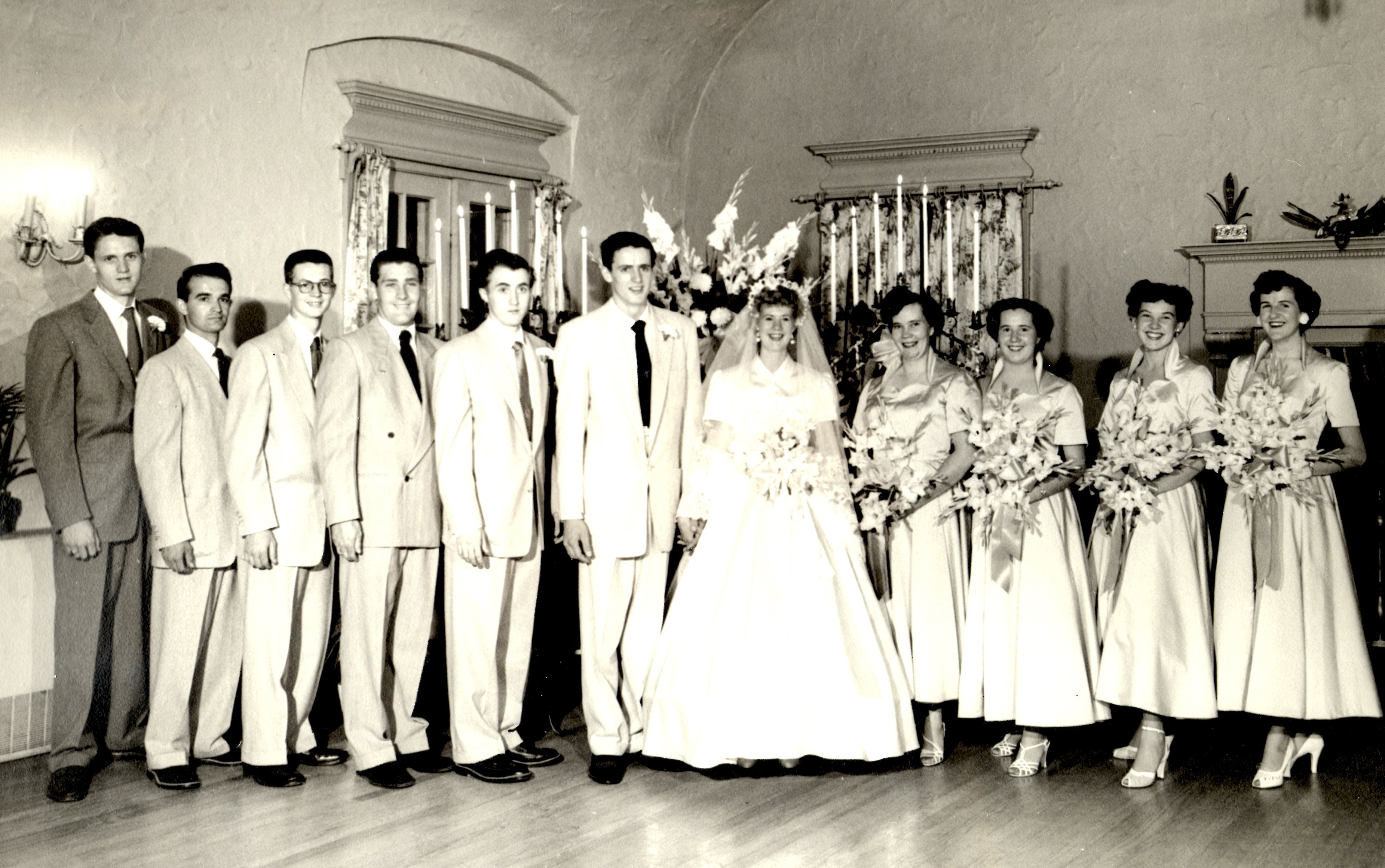 Alex Wanda wedding july 27 1954 cropped